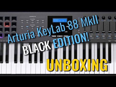 Arturia KeyLab 88 MkII Black Edition - Unboxing