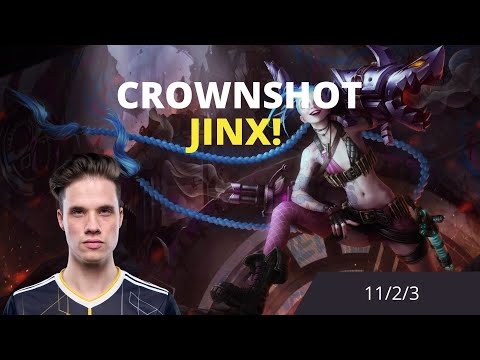 CROWNSHOT PLAYS JINX AGAINST VARUS | PRO PLAYER REPLAY
