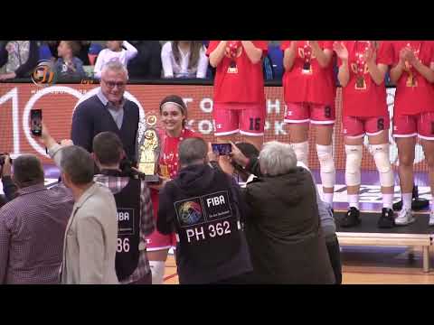 Kup Milan Ciga Vasojevic, finale Crvena zvezda - Art Basket, DODELA PEHARA Niš, 2023.