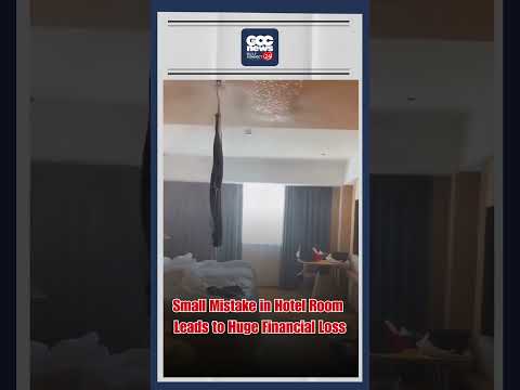 Shenzhen Hotel Fire Hose Clothesline FAIL Room Flooded 1.5 Lakh Yuan Damage Viral