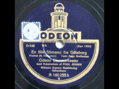 En lille Sömand fra Göteborg - Odeon Danseorkester; Poul Jensen 1932