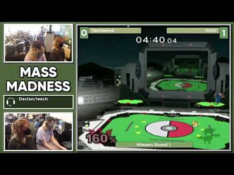 Mass Madness 36 SSBM - Tarchwood (C. Falcon) vs. Hexjo (Fox) - Melee WR2