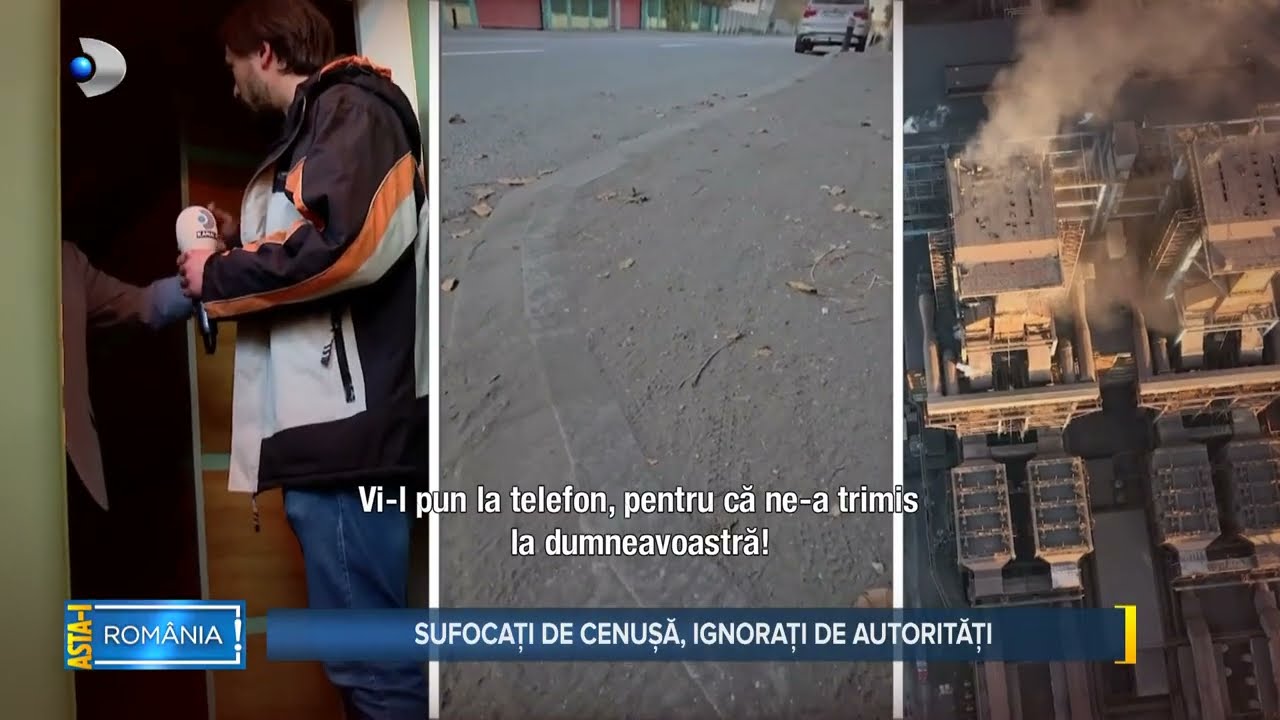 Asta-i Romania (10.11.2024) -  „Zăpada” cenușie face ravagii în Craiova!