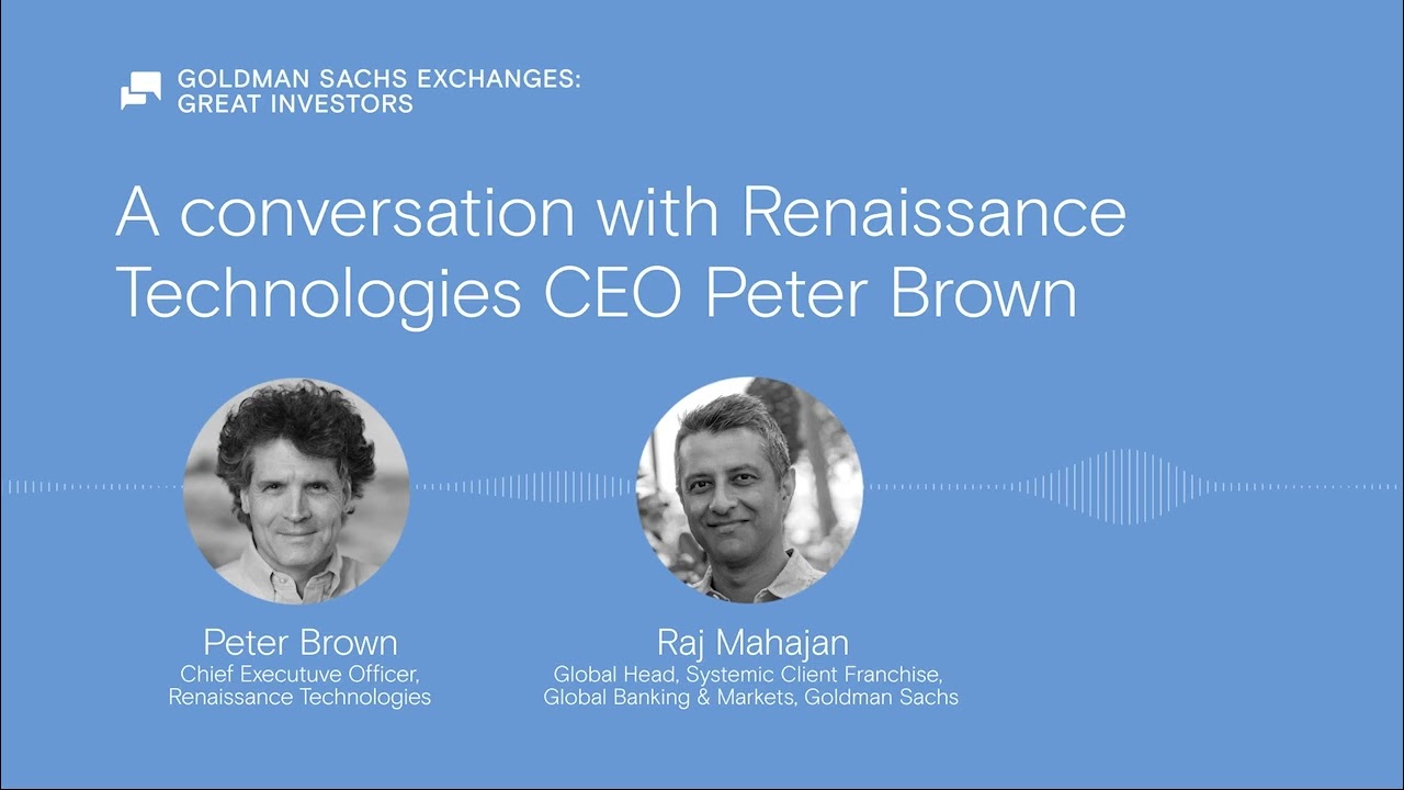 A conversation with Renaissance Technologies CEO Peter Brown