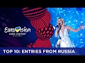 TOP 10: Entries from Russia TOP 10: Entries from Russia