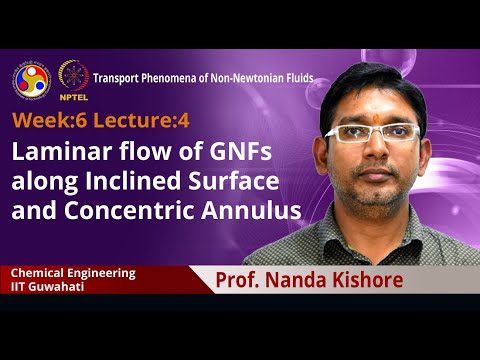 Transport Phenomena of Non Newtonian Fluids Intro Video