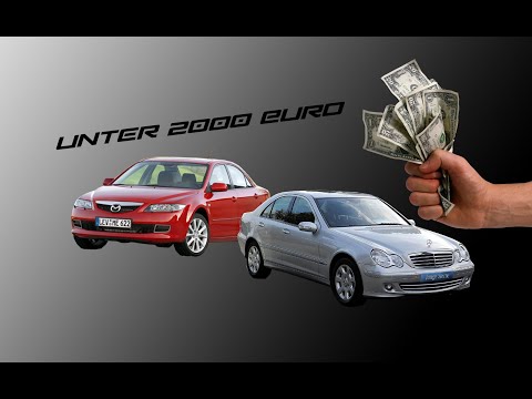 Qualitätsstarke Autos mit Leistung unter 2000 Euro