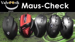 Video thumbnail for Maus Test: Mionix Naos ★ Speedlink Decus ★ Logitech M500 ★ G500s ★ G500 by Valvoorik