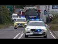 Police Escort Super Heavy 363 Tonne Abnormal Load