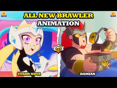 Brawl Stars | All New Brawler Animation | Starr Nova Updated