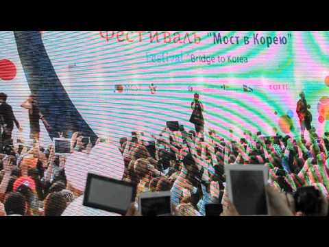 [FANCAM] 140614 BTS in Moscow Russia