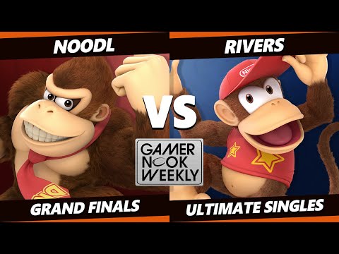 GNW 4 GRAND FINALS - Rivers (Diddy Kong) Vs. Noodl (Donkey Kong) Smash Ultimate - SSBU