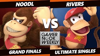 GNW 4 GRAND FINALS - Rivers (Diddy Kong) Vs. Noodl (Donkey Kong) Smash Ultimate - SSBU