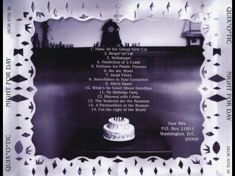 Quix*o*tic - A Premonition Or The Reason (1999, US, Washington, D.C., indie garage dark blues)