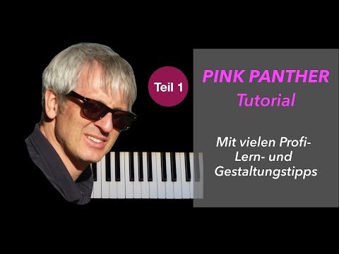 Pink Panther Klavier Tutorial - So groovst du auf dem Klavier! - Original von Henry Mancini -