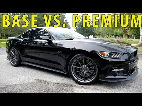 Differences Between a Premium Mustang GT  & Base Mustang GT...Worth The Money??