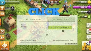 How to find any lost account or player in clash of clans without player tag 100%working 2018