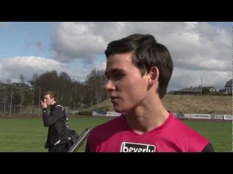 Muller og Trælnes etter sigeren over Stegaberg