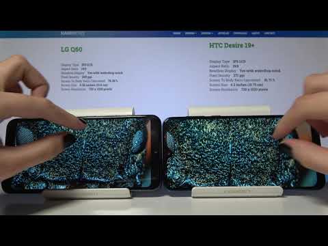 LG Q60 vs HTC Desire 19+ | Display Comparison