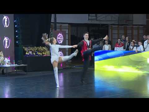 Juniors, UKR SHEVTSOVA Daria - KHAPERSKYY Tymur, 4. Place  [www.rokenrol.cz]