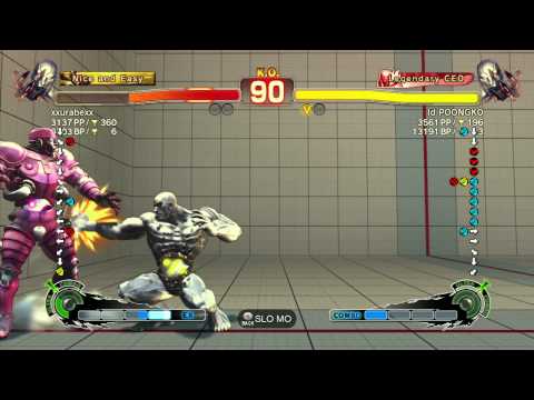 SSF4 AE: Poongko (Seth) vs xxurabexx (Seth) - Ranked Match (720p HD)