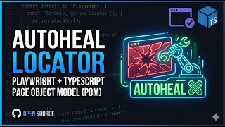 Auto-Heal Locators in Playwright (TypeScript) | AI-Powered Self-Healing Test Automation #autohealing