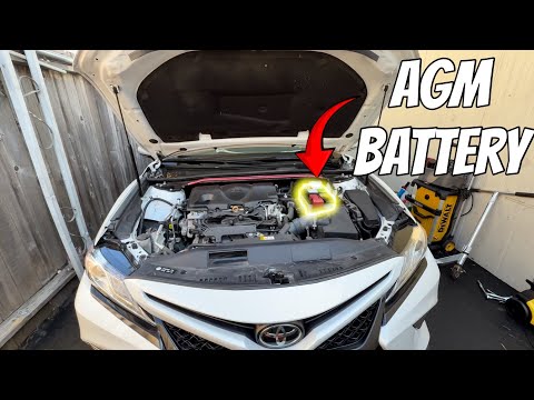 2018-2024 TOYOTA CAMRY Battery Replacement 