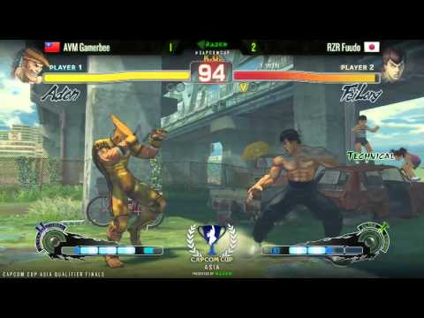 Gamerbee vs Fuudo - Capcom Cup Asia Finals - FT7 Round Robin