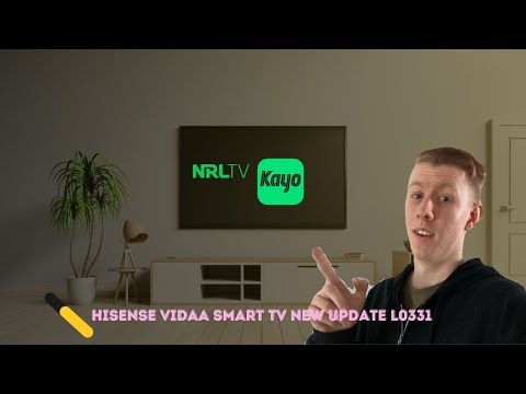 Hisense vidaa smart TV new update L0331