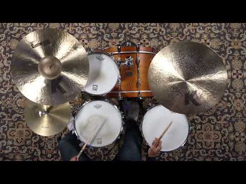 Used Zildjian 20" K Custom Flat Top Ride Cymbal w/ Rivets - 2288g (UK0882-1121225P)