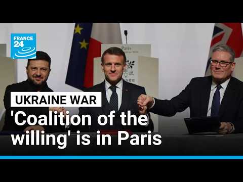 'Coalition of the willing' meets in Paris to bolster war support to Ukraine