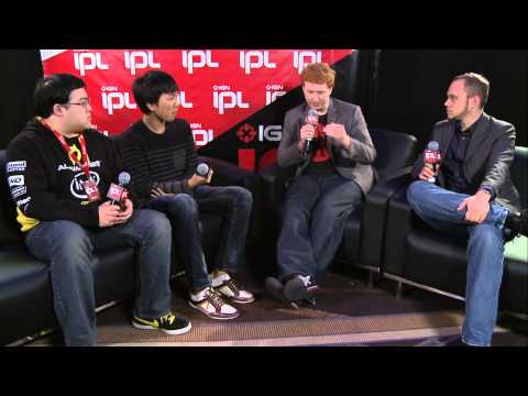 FNATIC v World Elite - Postgame with Scarra Doublelift Pluto and Phreak - IPL 5