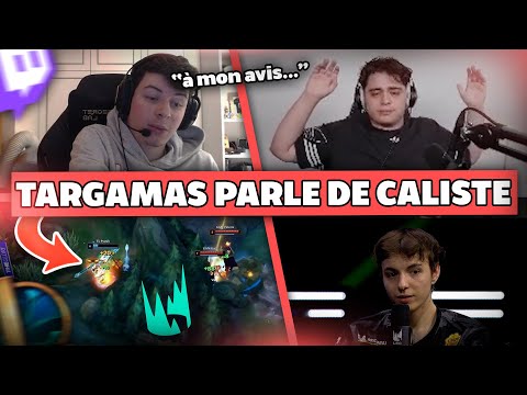 TARGAMAS PARLE DE CALISTE EN LEC AVEC LA KC - Best of LoL #439 Réactions