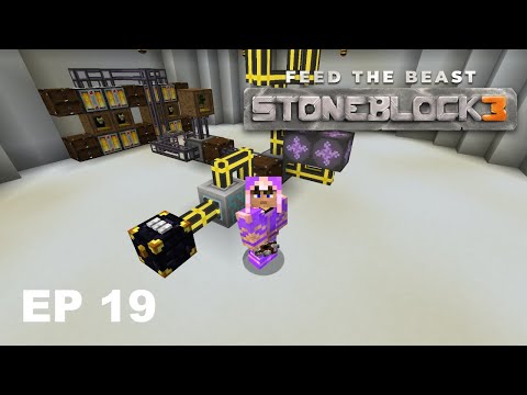 Stoneblock 3 - Episode 19 - Automated Balloon Singularity!