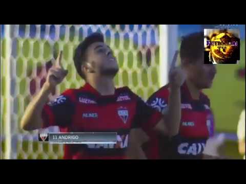 Gol de Andrigo  - Atletico GO 1 x 1 Vitoria - 12º Rodada - Brasileirao 2017