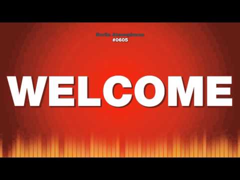 Welcome - Male Voice Speaks