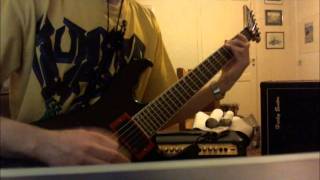 Womb Full of Scabs - Disgorge (guitar cover)