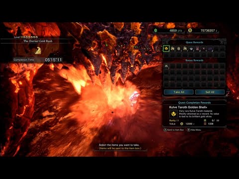5'15 MR Kulve Taroth Insect Glaive MHWIB #returntoworld