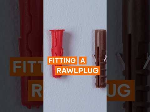 How to fit a rawl plug 🔩🪛 #DIYtips #Howto #BandQ