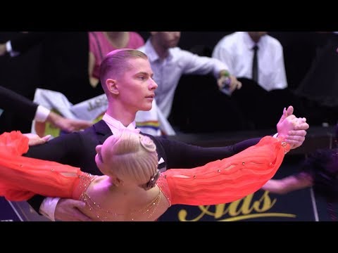 Ville Viltok - Kristel Saarkoppel EST, Viennese Waltz | WDSF European Championship Youth Standard