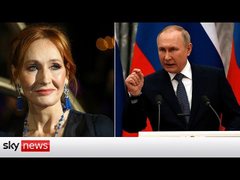 Putin cites JK Rowling as he accuses West of trying to 'cancel' Russia