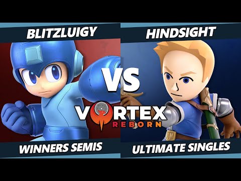 Vortex Legends 17 Winners Semis - BlitzLuigy (Mega Man) Vs. Hindsight (Mii Swordfighter, Fox) SSBU