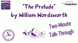 The Prelude - Two Minute Talk Through