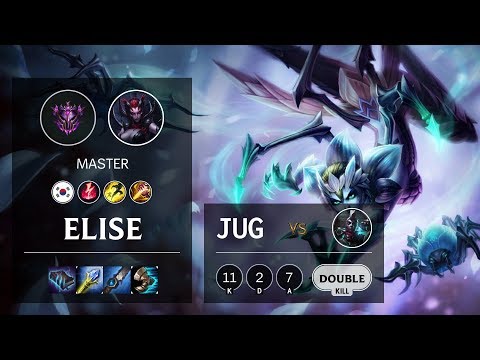 Elise Jungle vs Ekko - KR Master Patch 10.6