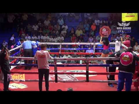 Melvin Lopez (Nic)  VS Yonathan Padilla (Mex) - Titulo Mundial Juvenil CMB