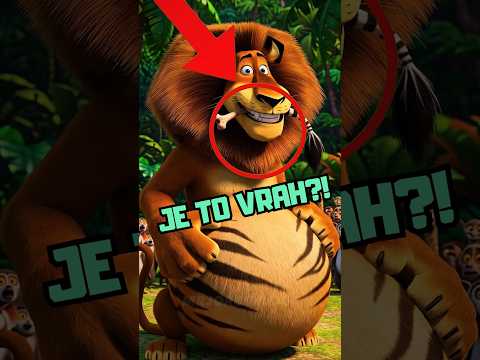 Proč Alex v Madagaskaru NESEŽRAL Martyho?! 🦁🥩#shorts
