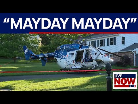 EMERGENCY LANDING: PennSTAR medical helicopter lands on PA lawn