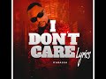 Darassa - I don't care (official lyrics audio)
