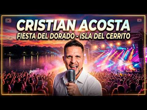 Cristian Acosta en la XXII edición de la Pesca del Dorado en Isla del Cerrito