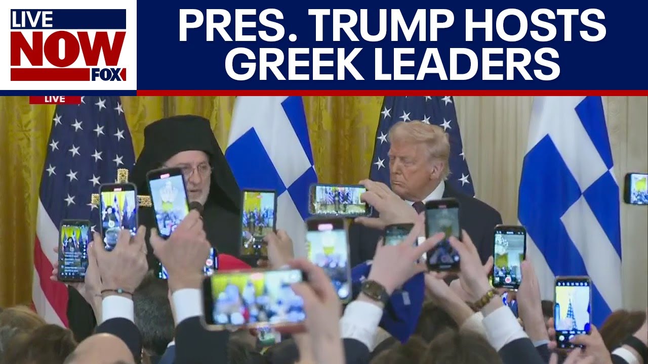 WATCH: Trump meets with Greek leaders